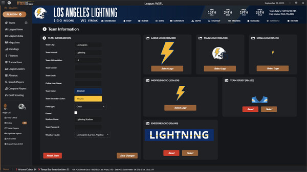 Draft Day Sports: Pro Football 2024 screenshot 2