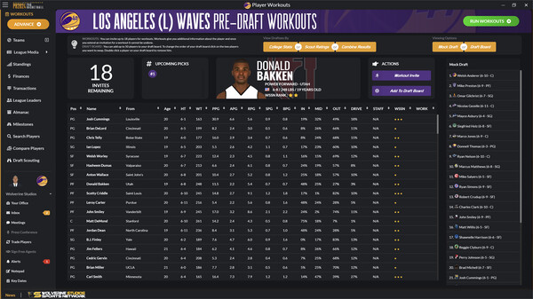 Draft Day Sports: Pro Basketball 2024 screenshot 6