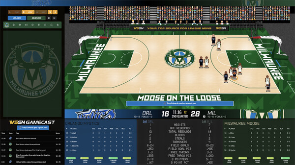 Draft Day Sports: Pro Basketball 2024 screenshot 1