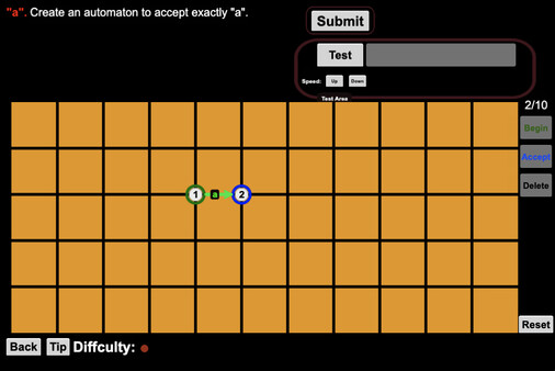 Finite State Automaton Challenges screenshot 2