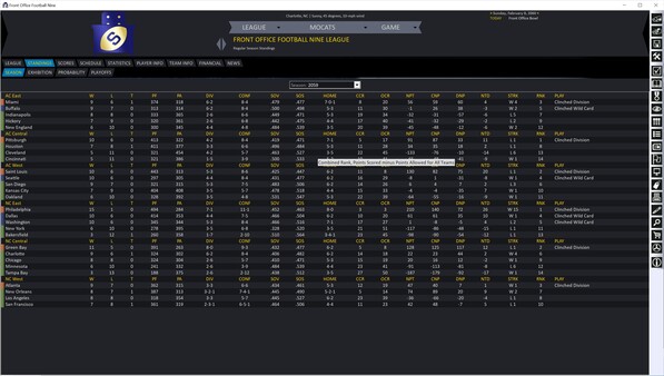 Front Office Football Nine screenshot 11
