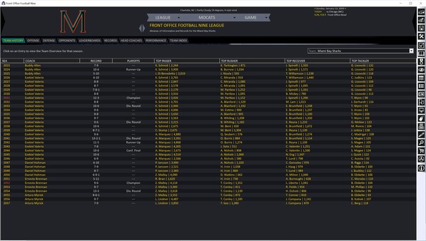 Front Office Football Nine screenshot 3