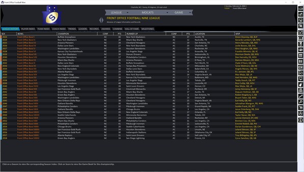 Front Office Football Nine screenshot 2