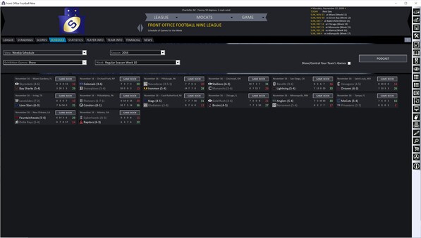 Front Office Football Nine screenshot 8