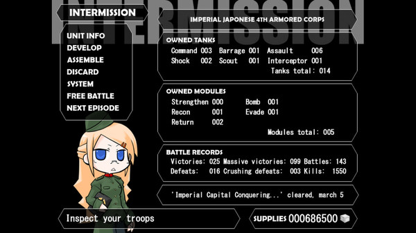 War of the Human Tanks screenshot 7