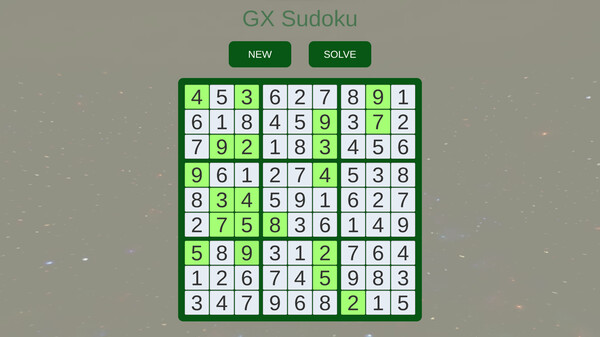 GX  Sudoku screenshot 4