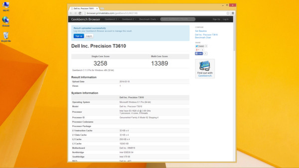 Geekbench 3 screenshot 4