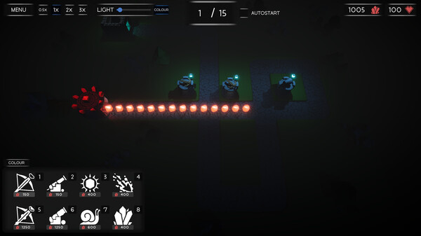 Dark Gem Tower Defense screenshot 1