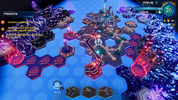 HexaScape: Cyber Defense screenshot 2