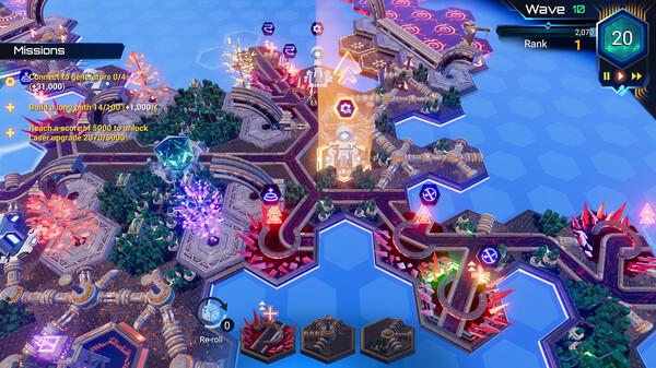 HexaScape: Cyber Defense screenshot 1