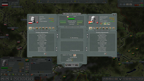 Supreme Ruler The Great War Remastered screenshot 2