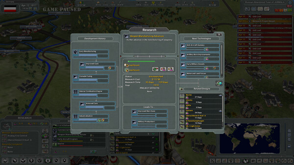 Supreme Ruler The Great War Remastered screenshot 11