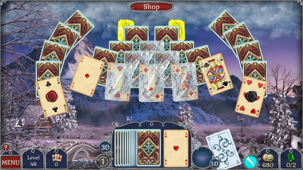 Jewel Match Solitaire Winterscapes 2 - Collector's Edition screenshot 4