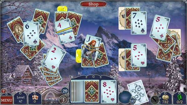 Jewel Match Solitaire Winterscapes 2 - Collector's Edition screenshot 11