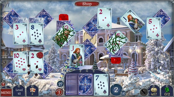 Jewel Match Solitaire Winterscapes 2 - Collector's Edition screenshot 7