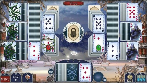Jewel Match Solitaire Winterscapes 2 - Collector's Edition screenshot 5