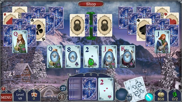 Jewel Match Solitaire Winterscapes 2 - Collector's Edition screenshot 8