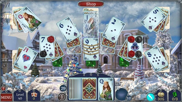 Jewel Match Solitaire Winterscapes 2 - Collector's Edition screenshot 10