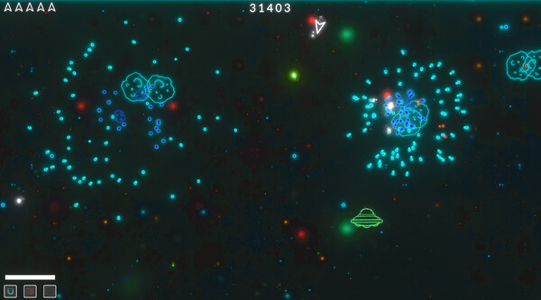 Asteroids Neon screenshot 3