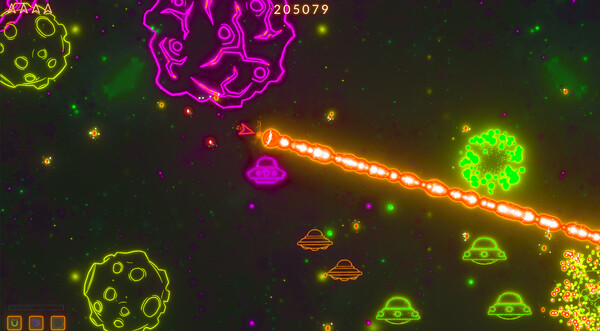 Asteroids Neon screenshot 7