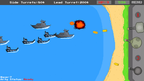 Coastal Defense screenshot 2