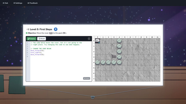 Elara: A Coding Adventure in Space screenshot 2