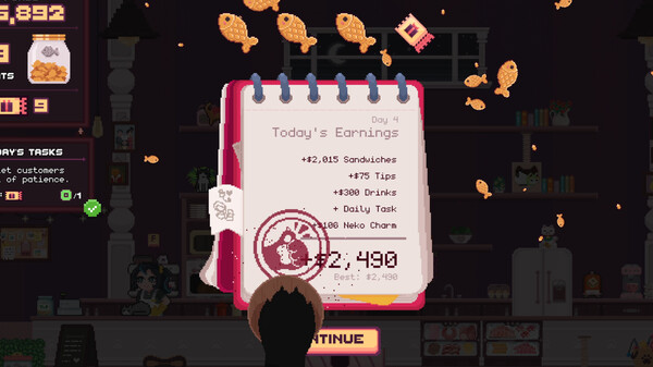 Supurr Cat Cafe: Sandwich Rush screenshot 5