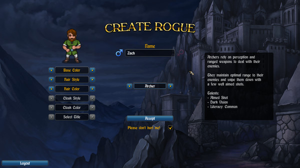 Rogue's Tale screenshot 1