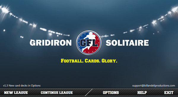 Gridiron Solitaire screenshot 1