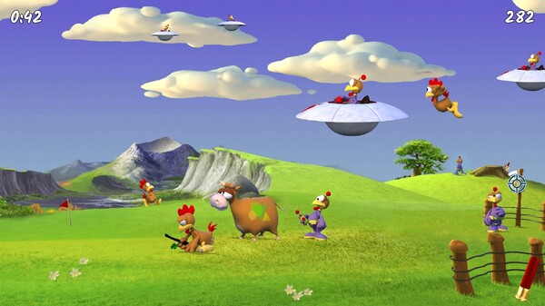 Moorhuhn Invasion - Crazy Chicken Invasion screenshot 3