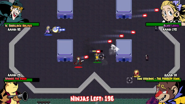 Inverse Ninjas VS. The Public Domain screenshot 4