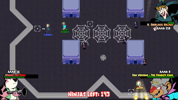 Inverse Ninjas VS. The Public Domain screenshot 6