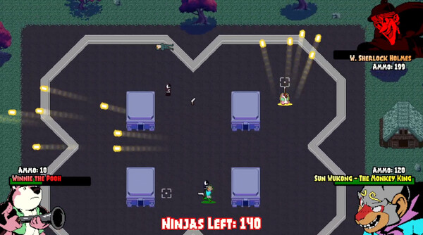Inverse Ninjas VS. The Public Domain screenshot 1