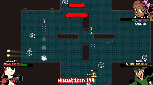 Inverse Ninjas VS. The Public Domain screenshot 2