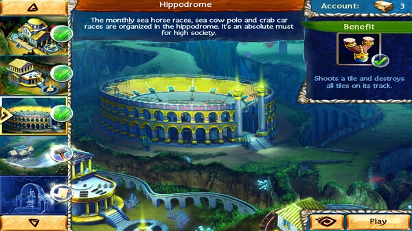 Jewel Legends: Atlantis screenshot 3