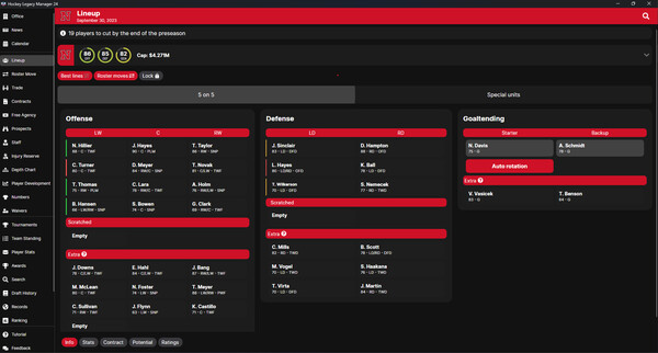 Hockey Legacy Manager 24 screenshot 2