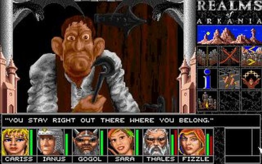 Realms of Arkania 1 - Blade of Destiny Classic screenshot 0