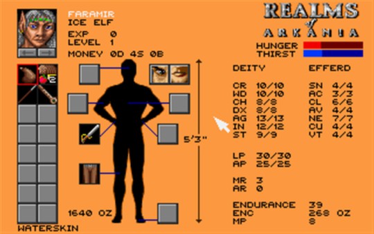 Realms of Arkania 1 - Blade of Destiny Classic screenshot 7