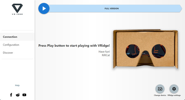 VRidge screenshot 6