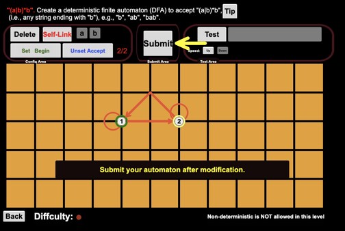 Finite State Automaton Challenges 2 screenshot 3