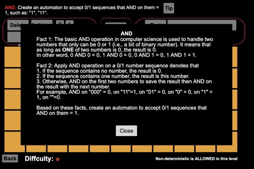 Finite State Automaton Challenges 2 screenshot 4