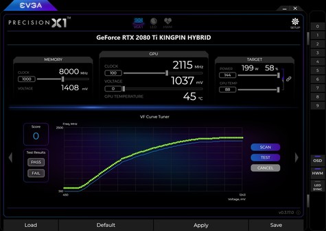EVGA Precision X1 screenshot 3