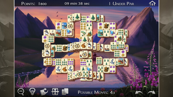 Nordland Mahjongg screenshot 1