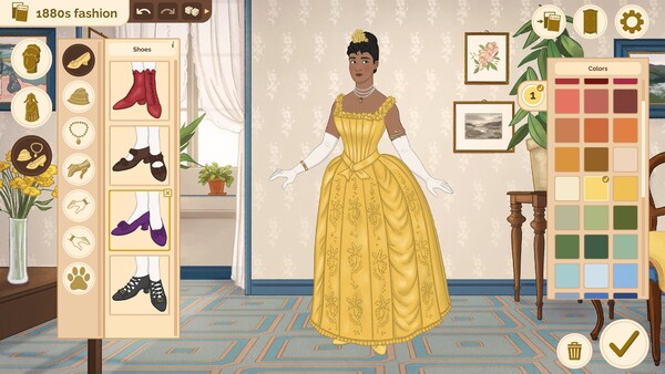 Historical Fashion Dress Up screenshot 9