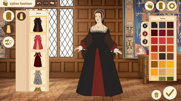 Historical Fashion Dress Up screenshot 8