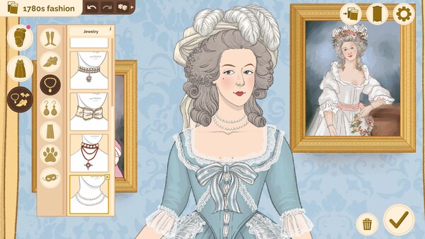 Historical Fashion Dress Up screenshot 2