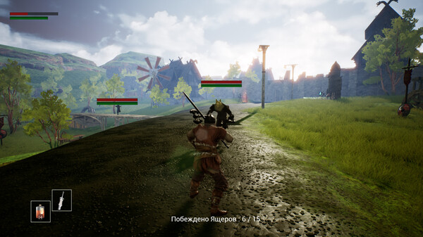 ANCIENT RUS VS LIZARDS screenshot 3