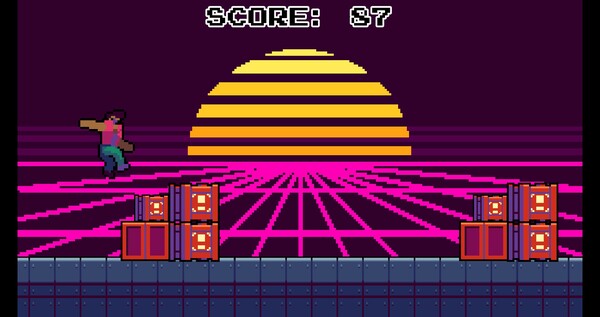 Synthwave Runner screenshot 3