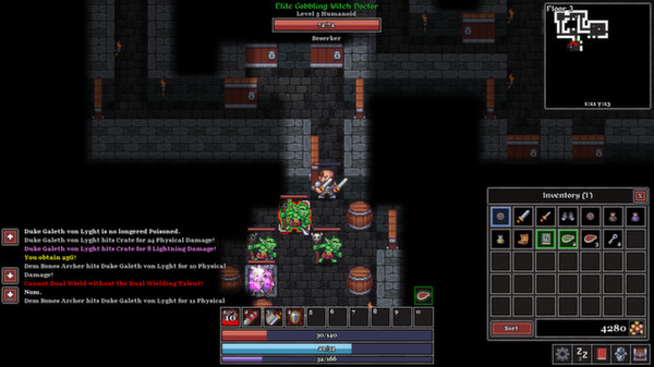 Claustrophobia: The Downward Struggle screenshot 5