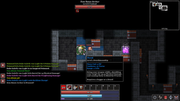 Claustrophobia: The Downward Struggle screenshot 4